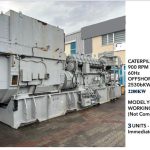 GENERATOR CATERPILAR C2808- 900RPM- 600 Hz- 253bkw