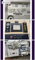 GENERATOR CATERPILAR C2808- 900RPM- 600 Hz- 253bkw - Image 3